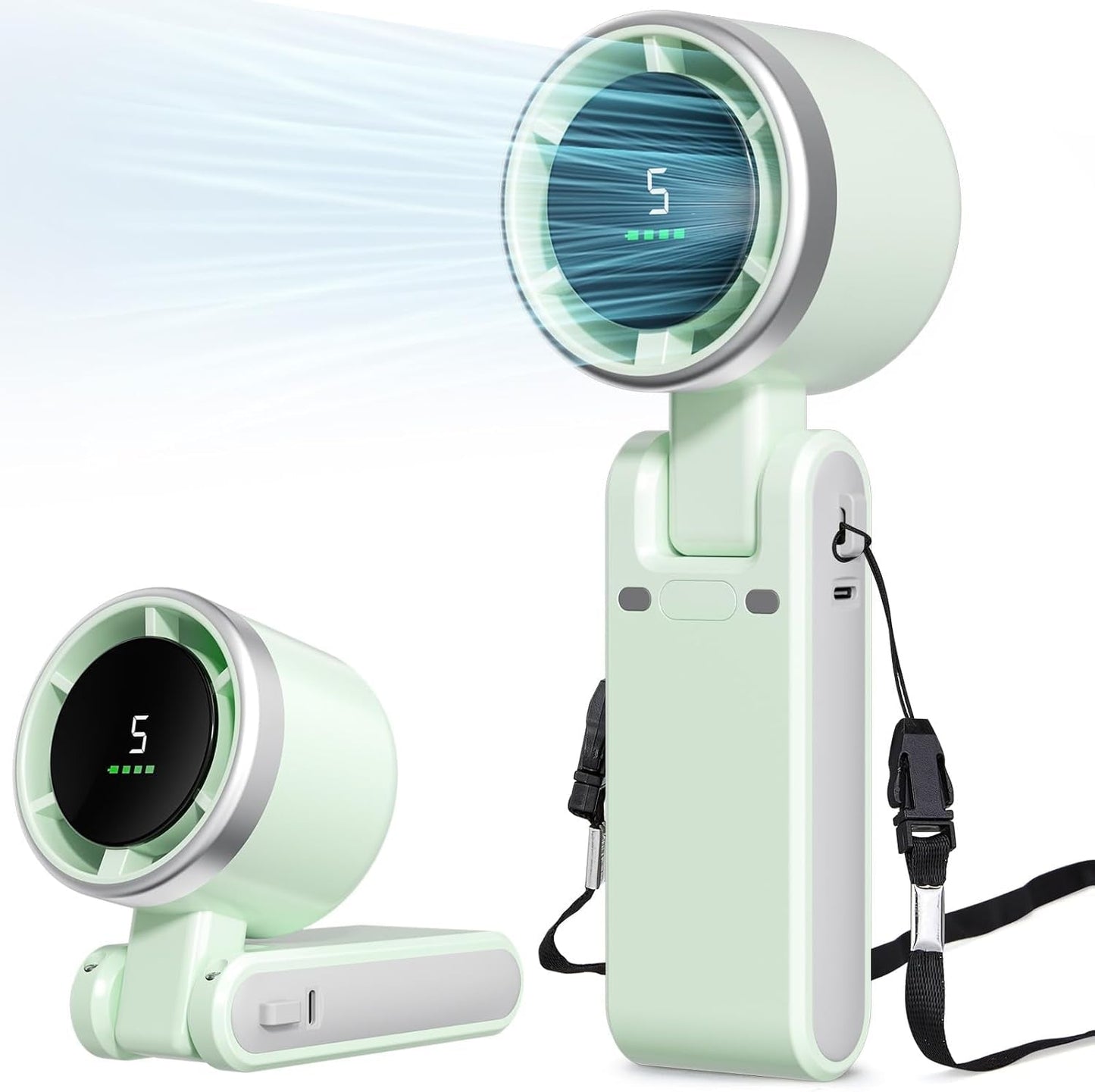 NeckFan                                       Stay Cool Anywhere—Hands-Free in Seconds